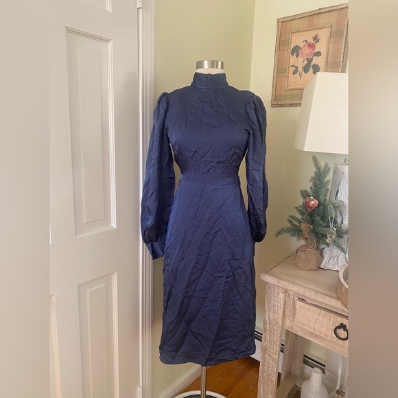 Anthropologie - Open-Back Midi Dress Hutch Size 2 - Picture 7 of 14